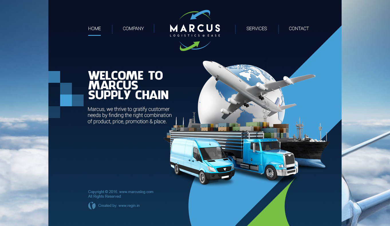Marcus Website Design