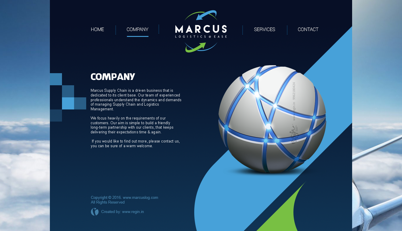 Marcus Website Design
