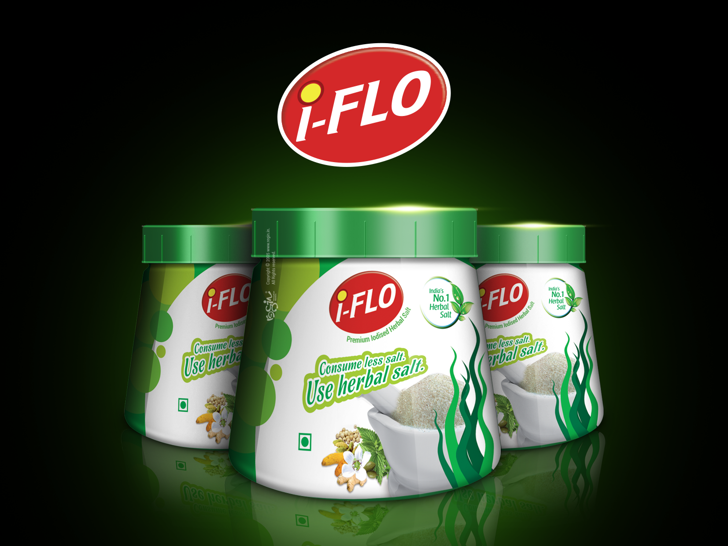 i-Flo Salt container design