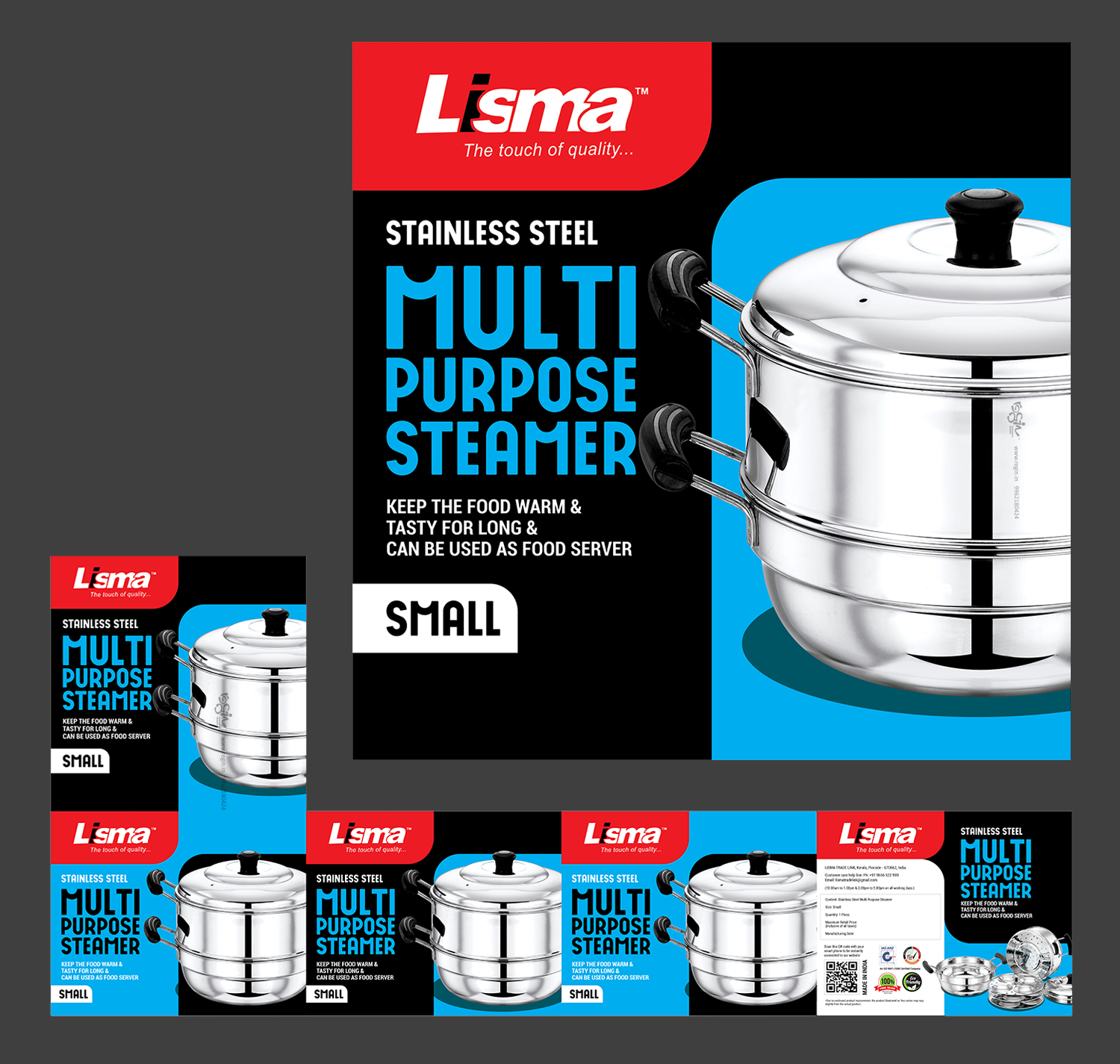 Lisma Stainless steel Products