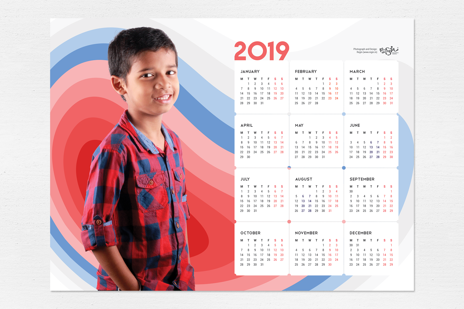 Neighbours Calendar 2019