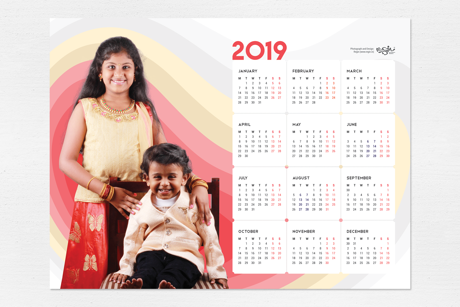 Neighbours Calendar 2019