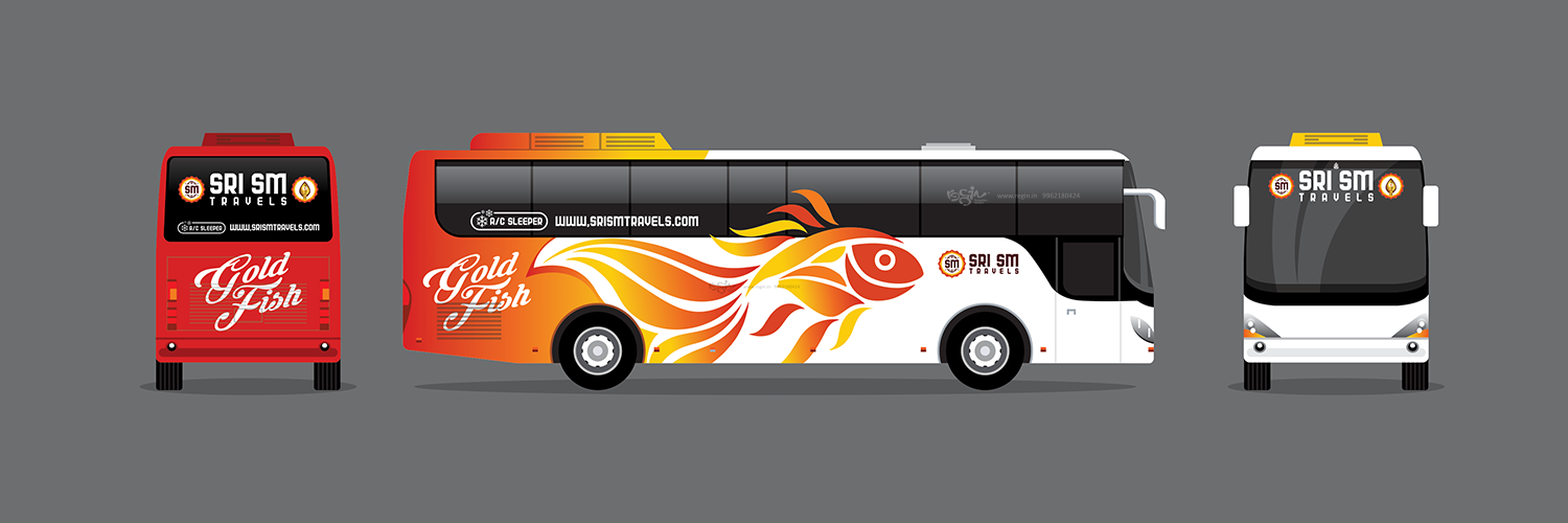 SRI SM Travels Bus Design